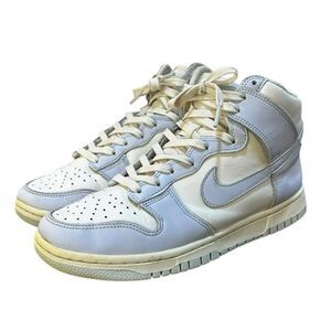 Nike Dunk High "Football Grey", Sail, & Pale Ivory Sneakers Women's Size 8